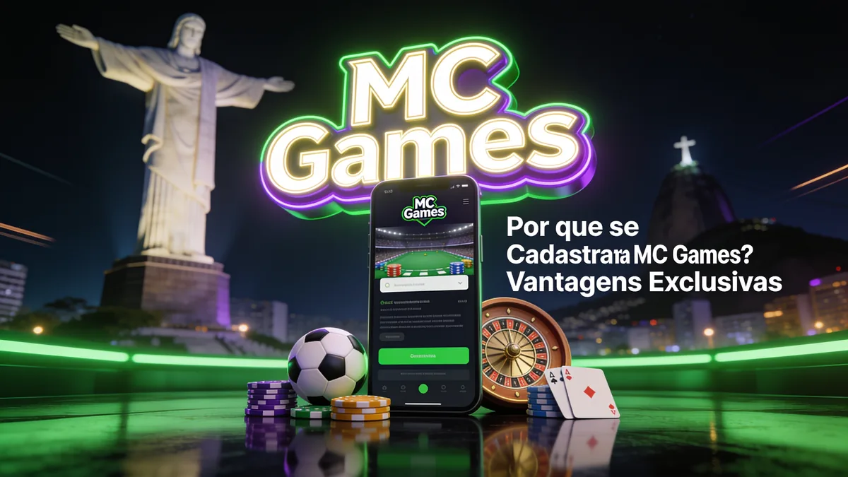 Por que se Cadastrar na MC Games? Vantagens Exclusivas para jogadores no Brasil